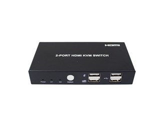 2 portar, 4K, HDMI KVM Switch