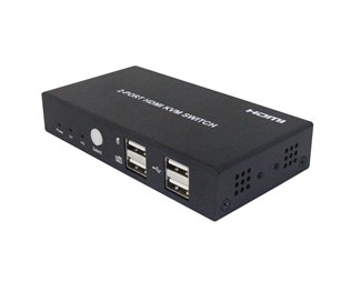 2 portar, 4K, HDMI KVM Switch