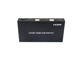 2 portar, 4K, HDMI KVM Switch