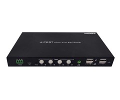 4 porter, 4K, HDMI KVM Switch