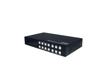 4 x 4, HDMI2.0, 4K@60 Hz, YUV4:4:4, 18 Gbps, HDR, 19" boks