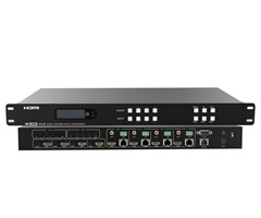 4K 70 m over Cat6, 18G, HDR, HDCP2.2, 4 x HDMI Loopout
