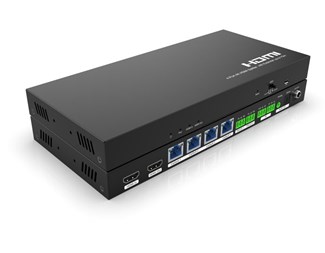 4K 70 m over Cat6,18G, HDR, HDCP2.2, 1 x HDMI Loopout