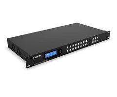 8 x 8, HDMI2.0, 4K @ 60 hz, YUV4:4:4, 18 Gbps, HDR, 19" boks