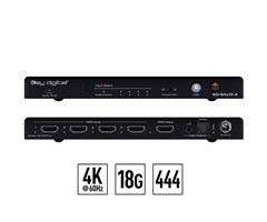 HDMI-svitsj 4 innganger med automatisk veksling