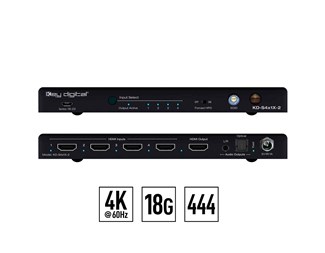 HDMI-svitsj 4 innganger med automatisk veksling