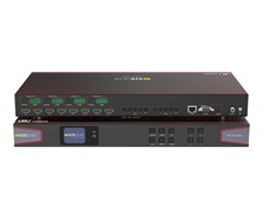 4x4 4K HDMI 2.0Matrix växel med ljud