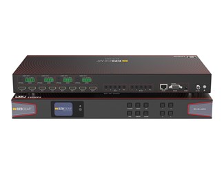 4x4 4K HDMI 2.0Matrix växel med ljud