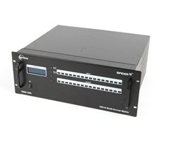 DVI 16x16 kopper/fiber kabinett