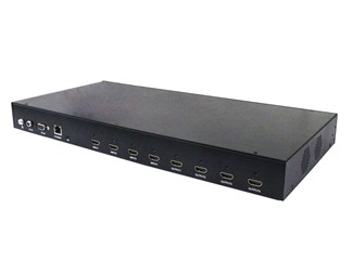4K HDMI matrise og videoveggkontroller 4x4 sømløs switch 