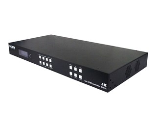 4K HDMI matrise og videoveggkontroller 4x4 sømløs switch 