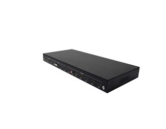 HDMI 2 x 2 4K, USB TYPE-C, DVI, 2 HDMI inn, 4 HDMI ut