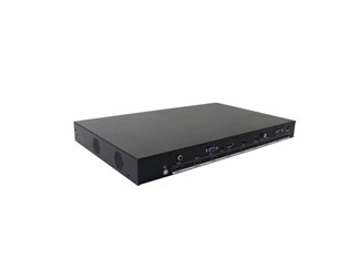 HDMI 3 x 3 4K, USB TYPE-C, VGA, DP, 2 HDMI inn, 9 HDMI ut