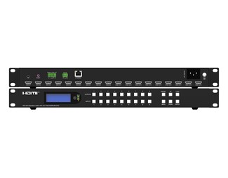9xHDMI in, 9xHDMI ut, HDMI 4K@60Hz