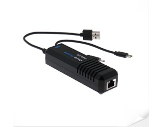 Dante-dongel med USB I/O toveis lydgrensesnitt for nettverkslyd