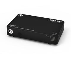 TV/bredbåndsboks (set-top-box) for RF og IP