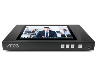 Tre kanaler, Full HD-video, LCD-berøringsskjerm, trådløs, bærbar