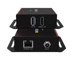 IP/UVC till HDMI Decoder H.264/265 Dante AV-H