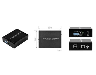 Dante AV Ultra over IP-sender