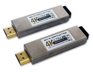 4K UHD 3840x2160 @ 30 Hz, Duplex LC fiber