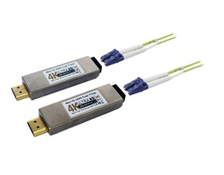 4K UHD 3840x2160 @ 30 Hz, Duplex LC fiber