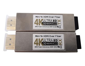 4K UHD 3840x2160 @ 30 Hz, Duplex LC fiber