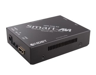 HDMI- og IR-forlenger, pakke med sender (TX) og mottaker (RX)