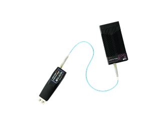 Sender og mottaker, LC MM Simplex-fiber inkl. kobberforlengelse.