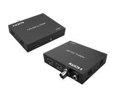 4K HDMI til SDI-konverter, 80 m, ekstra HDMI-loop ut