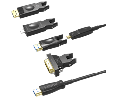 5M HDMI 2.0 AOC-kabel med avtagbar kontakt