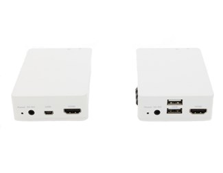 Trådløs HDMI-forlenger med 7.1 ljud og USB