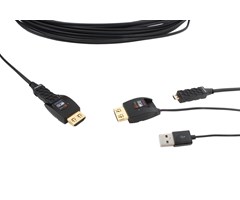 10m, 4K HDMI 2.0 avtakbar hybridkabel