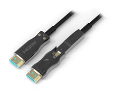 HDMI 2.0 avtakbar AOC hybridkabel 10 m.