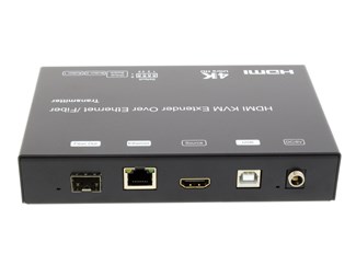 Sender, 1 x HDMI, 1 x SFP+, 1 x RJ45, KVM, USB, velgbar ID