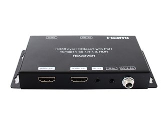 Sender/mottaker, HDMI HDBaseT 4K@60Hz 4:4:4 40m