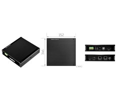 HDMI-sender over IP med USB 2.0