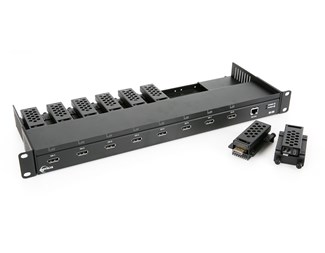 Chassis for løse moduler, DisplayPort 1.2
