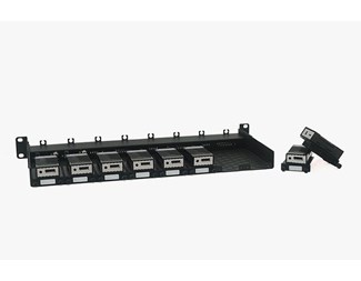Støtte for HDMI, DP og DVI-moduler, dobbel strømforsyning