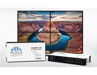 HDMI 2.0 matrisebryter 4 inn, 4 ut