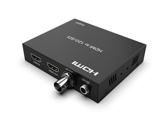 4K HDMI til SDI-konverter, 80 m, ekstra HDMI-loop ut