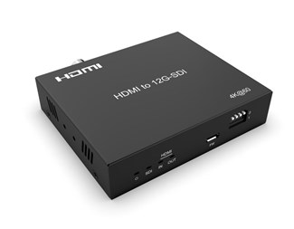 4K HDMI til SDI-konverter, 80 m, ekstra HDMI-loop ut
