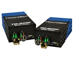Nätverks Audio DANTE och AVB fiberlänk, MM 1310nm, 2km, par