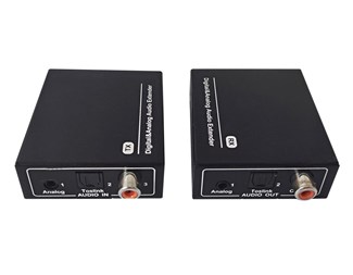 Audio-förlängare PCM2.0 eller Digital 5.1 (DTS, Dolby Dig.)