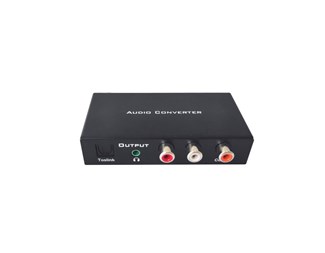 HDMI ARC/Toslink/Coax digital lydinngang, analog lydutgang