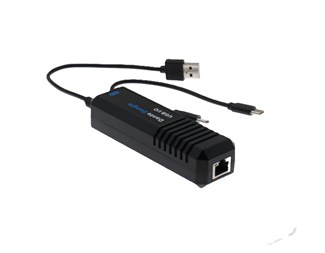 Dante-dongel med USB I/O toveis lydgrensesnitt for nettverkslyd