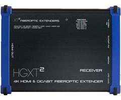 Sender fiberextender HDMI 4k med nätverk fältbruk