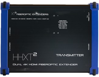 Sender fiberextender 2 x HDMI 4k fältbruk