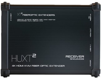 Mottaker fiberextender HDMI med 2 USB fältbruk