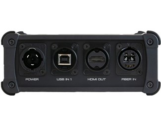 Mottaker fiberextender HDMI med 2 USB fältbruk