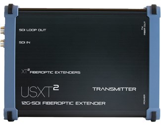 Transmitter fiberextender 12G-SDI med nätverk fältbruk